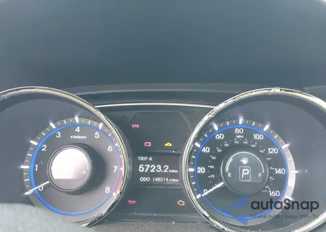 2013 Hyundai Sonata Limited из США, поврежденный, VIN 5NPEC4AC1DH697118